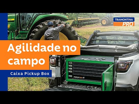 Caixa Pickup Box para Ferramentas com 268 Peças TRAMONTINA PRO-44958224 - Video