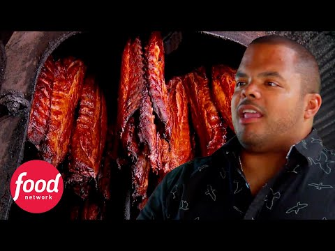This is a unique way to smoke meat | Cooking with Fire | Food Network Latin America