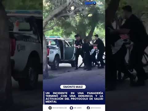 Monte Maíz: incidente en una panadería terminó con intervención policial y traslado al Hospital