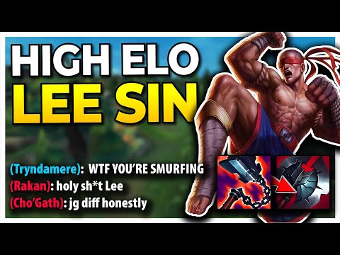 SNOWBALLING LEADS IN HIGH ELO AS LEE SIN (19 MINUTE WIN)