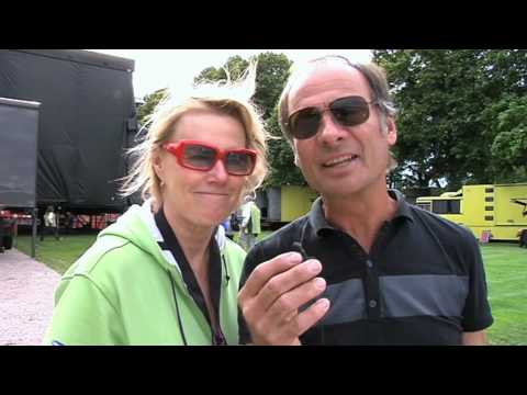 Lasse Holm och Arja Saijonmaa intervjuar Spanjorer. Diggiloo 2009