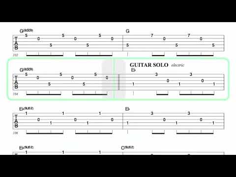 QUEENSRŸCHE ● Silent Lucidity [ Isolated Guitar 1 + TAB ]