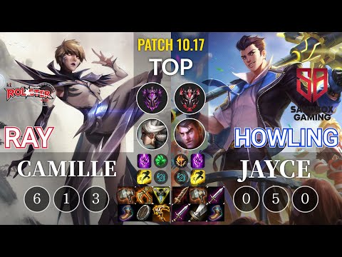 KT Ray Camille vs SB Howling Jayce Top - KR Patch 10.17