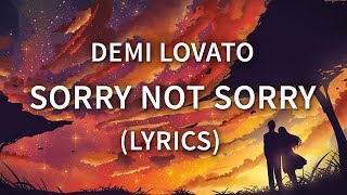 Kadr z teledysku Sorry Not Sorry tekst piosenki Demi Lovato