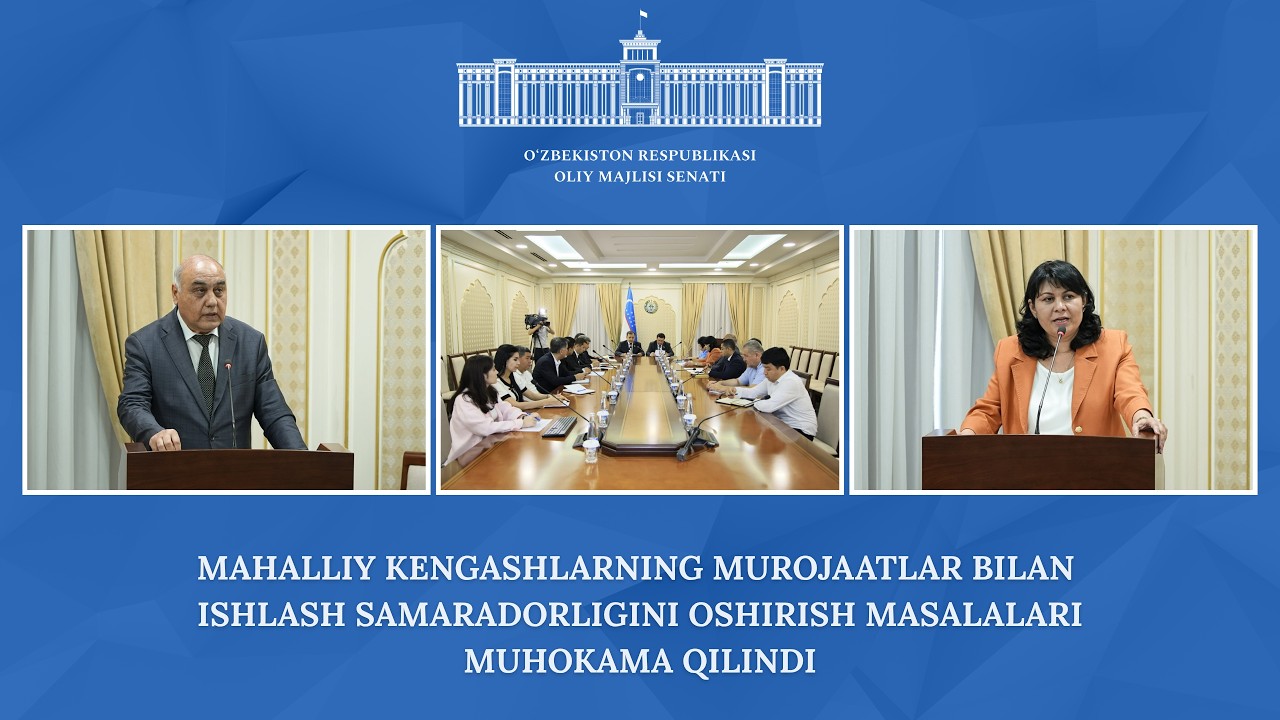 Mahalliy Kengashlarning murojaatlar bilan ishlash masalalari muhokama qilindi