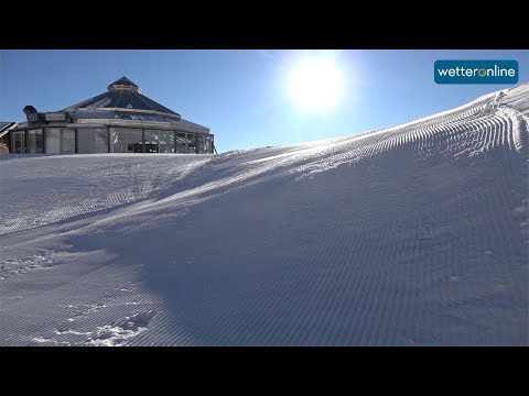 Zugspitze: Deserted slopes in glorious weather (November 30, 2020)