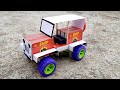 How To Make Matchbox Jeep Car At Home DIY Matchbox Crafts Matchbox Jeep