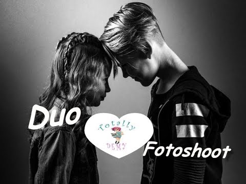 Backstage bij Duo fotoshoot