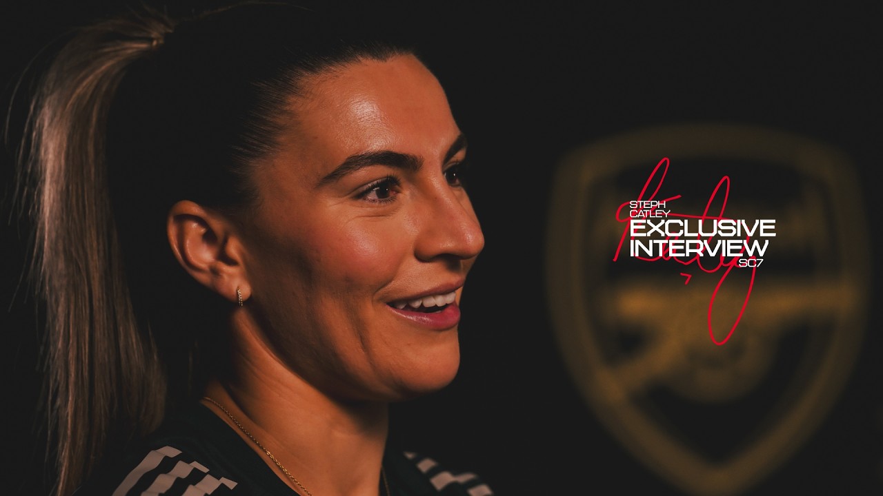 EXCLUSIVE INTERVIEW | Steph Catley shares how Arsenal has become her home ❤️