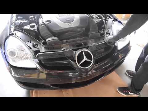 USR 05-10 MBZ SLK-Class R171 DEPO Headlight Installation