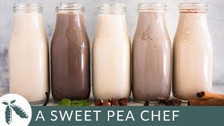 How to Make Coffee Creamer + 5 Easy Flavors | A Sweet Pea Chef