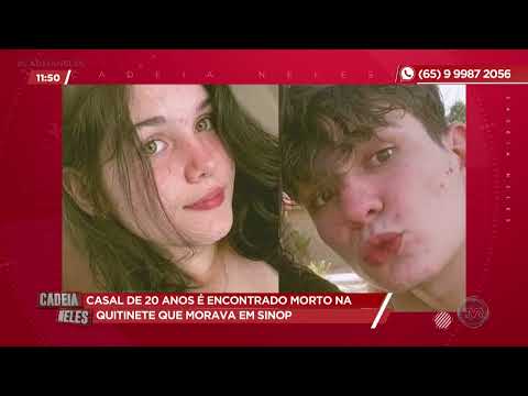 Casal de 20 anos é encontrado morto na quitinete que morava em Sinop