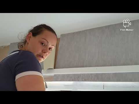 How to wallpaper around a window part 2