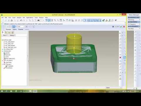 [PROE] Milling Proe 4 0 manufacturing