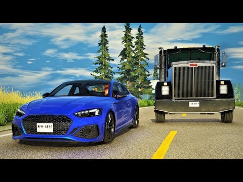 BeamNG Drive - Dangerous Driving and Accidents #17