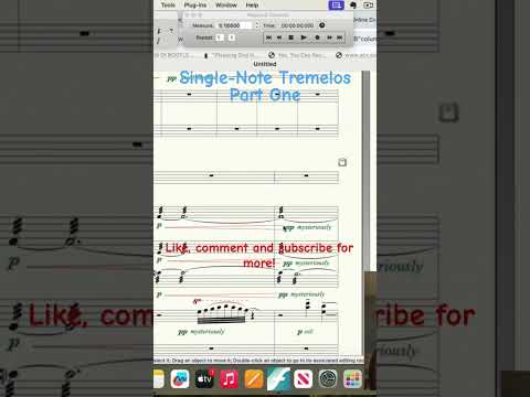 #tremelos #howto #finale #musicnotation #musictips #musiceducation