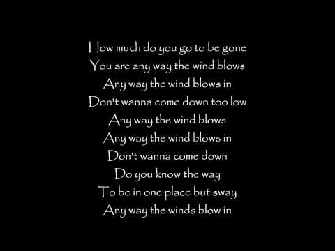Any Way the Wind Blows - Sara Bareilles