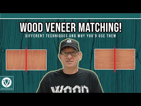 Wood Veneer Matching Techniques Explained: Book Match, Slip Match, Plank & More!