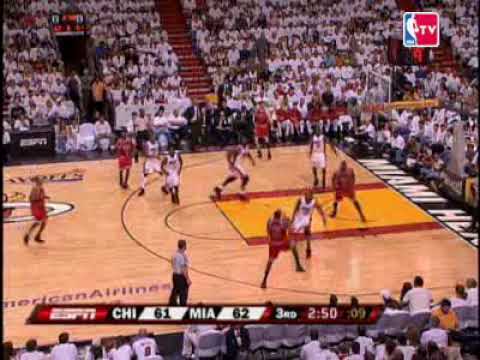 Chicago @ Miami Game 4 Playoffs 2007 highlights