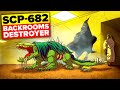 Could SCP 682 Be Contained In The Backrooms