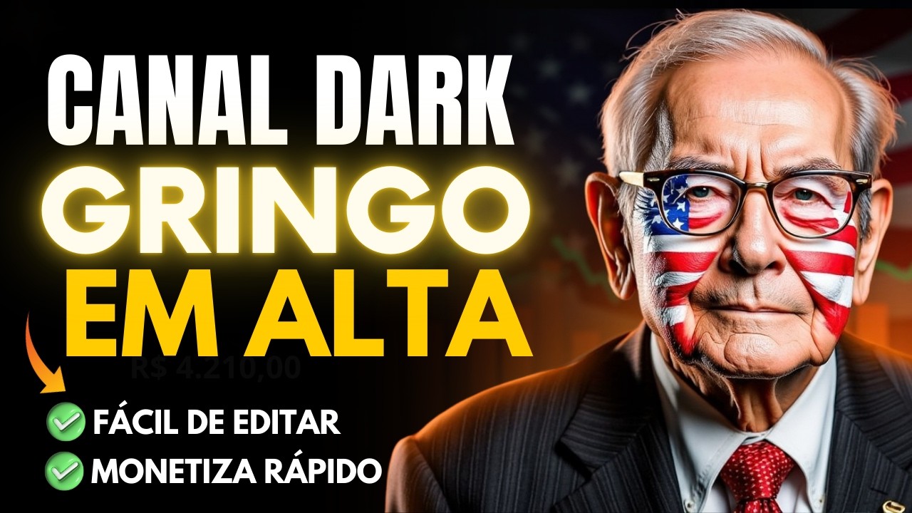 CANAL DARK GRINGO EM ALTA: Novo Método para Monetizar RÁPIDO!