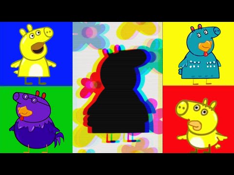 Encontre o personagem Peppa | Galinha Pintadinha/ Сборник познавательных мультфильмов