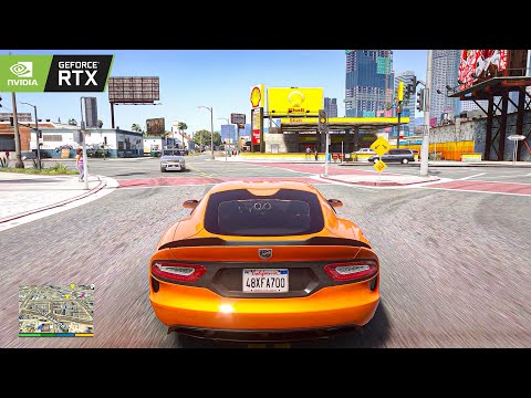 GTA 5: REAL WORLD ENVIRONMENT - RTX 3090 OC Ray Tracing Ultra Graphics Gameplay
