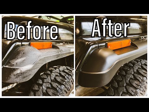 Finally Fixing the Fender Flares on the YJ - Crown OEM YJ Fender Kit
