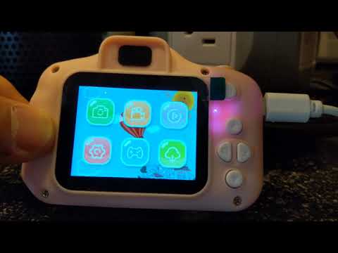 CHILDREN'S CAMERA DEMONSTRATION AND REVIEW GOOPOW KID FRIENDLY CAMERA
