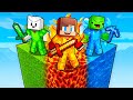 JJ and Mikey STUCK on an One ELEMENTAL CHUNK in Minecraft - Maizen DEFAULT Thumbnail