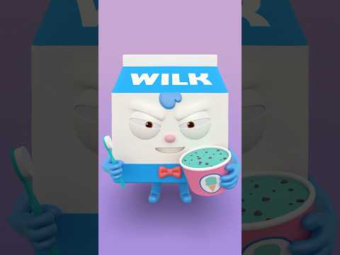 Eat Wilk Mintchoco Icecream🌿🪥  #shorts #shortvideo