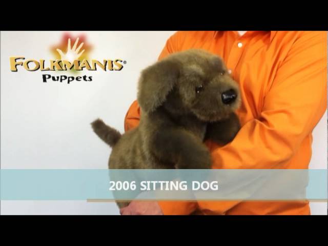Video Teaser für 2006 Folkmanis Sitting Dog