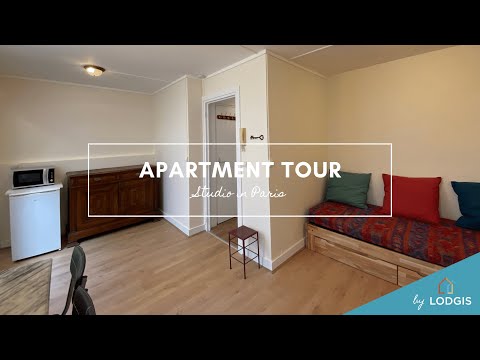 Apartment Tour // Furnished  21m2 in Paris – Ref : 1178865