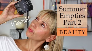 🌟 Summer BEAUTY Empties | Skin Obsessed Mary