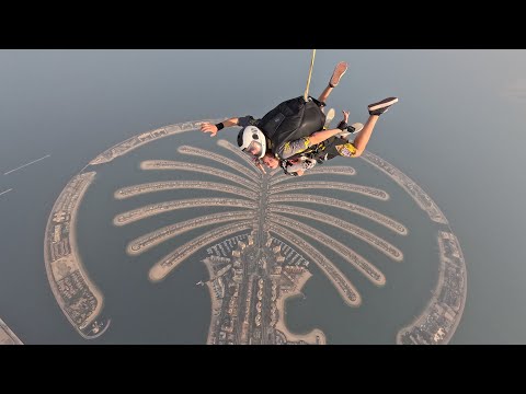 Skydive Dubai - The Palm 2025 | 13,000 ft Jump