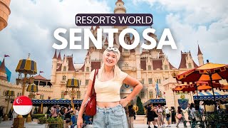 We went to EVERY ATTRACTIONS in RESORTS WORLD SENTOSA in 72 Hours 🇸🇬