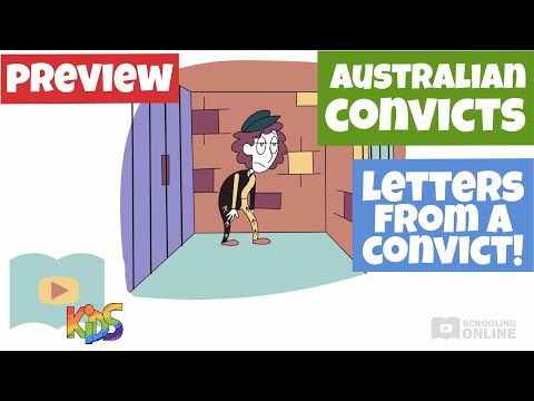 Australian Convict History - Letters From a Convict - Schooling Online Kids Lesson Preview