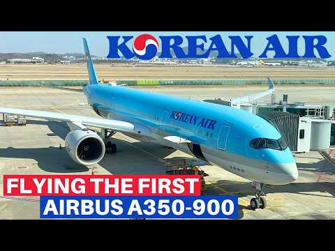 YouTube thumbnail for Korean Air Airbus A350-900