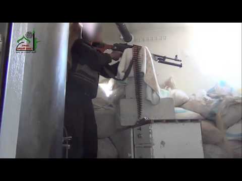 استهداف تجمعات قوات النظام في مدينة داريا في ريف دمشق  من قبل كتيبة المقداد بن عمرو التابعة لكتائب الصحابة