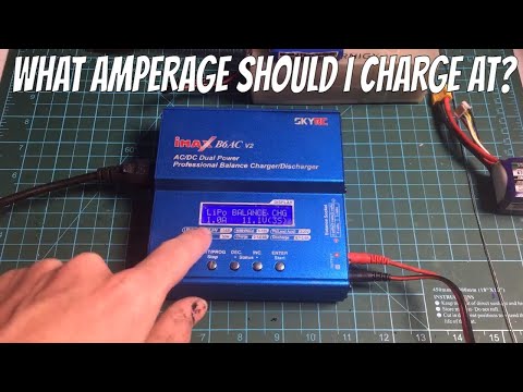 Lipo Battery Charger Amperage Settings | How To