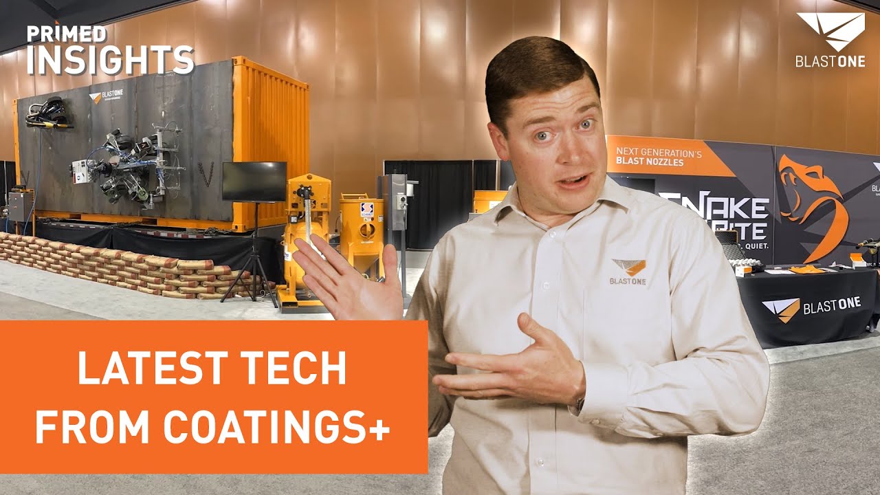 BlastOne at 2021 Coatings+ | New Sandblasting & Painting Technology