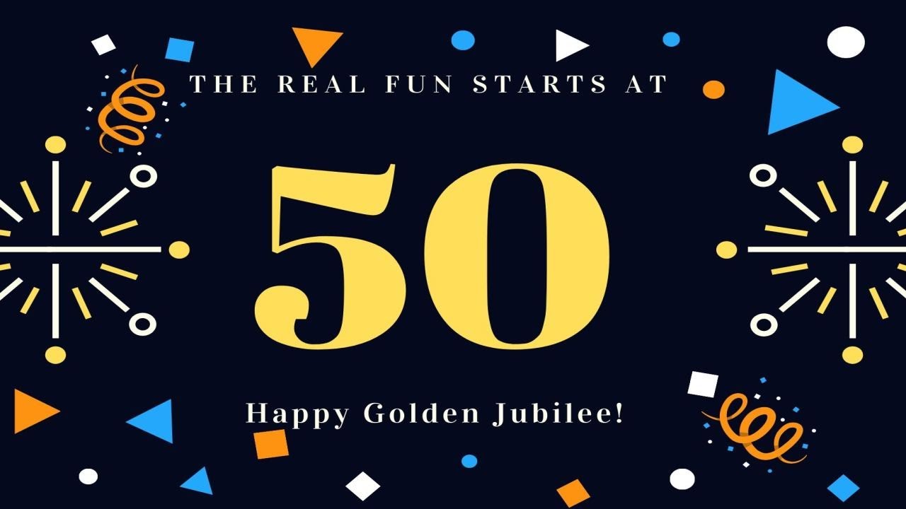 Happy 50th Birthday Wishes and Prayers for Loved Ones