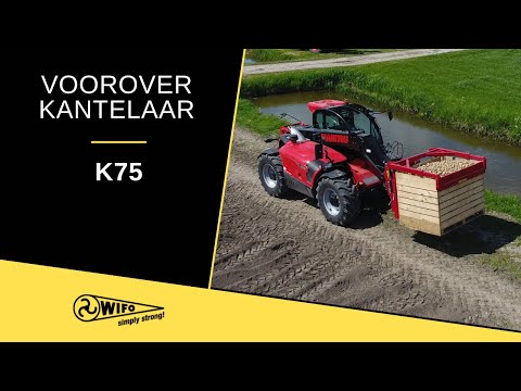 K75 voorover kantelaar | forward tipping box rotator