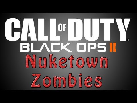 Black Ops 2 - Nuketown Zombies - Första försöket (Svenska)