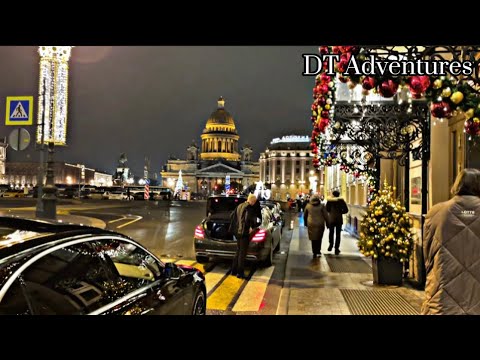 St. Petersburg Russia Walking Tour | Amazing day in russia