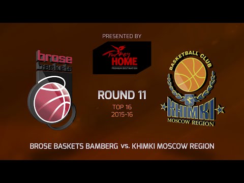 Highlights: Top 16, Round 11, Brose Baskets Bamberg 84-79 Khimki Moscow Region