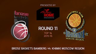 EuroLeague Top16 - Khimki Moscou - Brose Baskets Bamberg - Limoges CSP - Brad Wanamaker