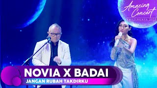 Download lagu NOVIA X BADAI - JANGAN RUBAH TAKDIRKU | AMAZING CONCERT GTV mp3