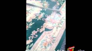 preview picture of video 'Air Dusting Process of A Chiness Rug in Lake Aluma - 1-866-708-4777'