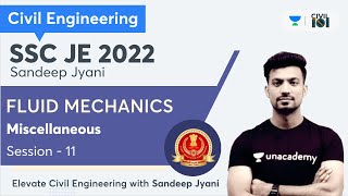 Miscellaneous | Part - 11 | Fluid Mechanics | SSC JE 2022 |CIVIL ENGINEERING| Sandeep Jyani